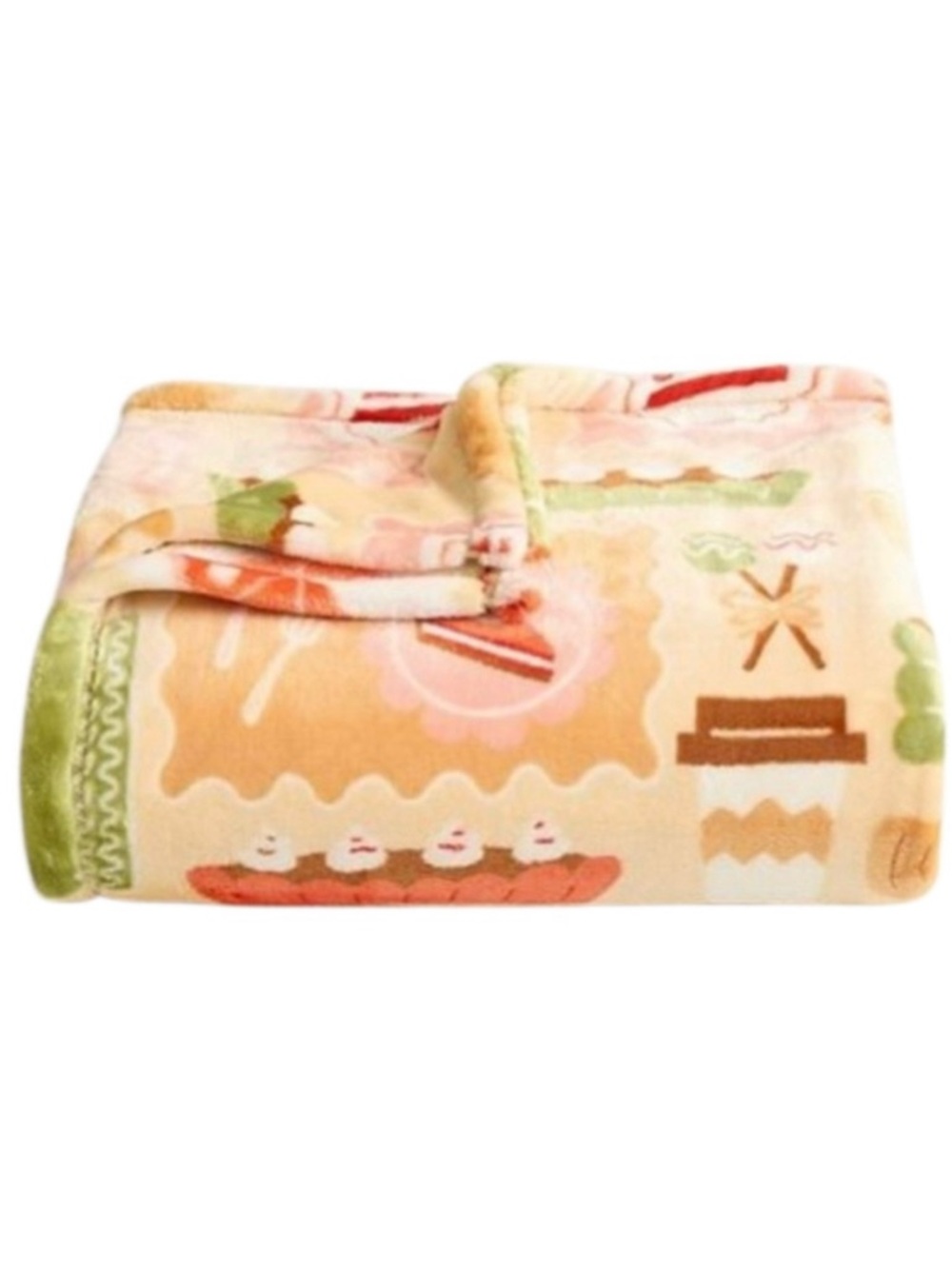 The Big One “Pumpkin Spice Harvest” Oversized Supersoft Printed Plush Blanket
